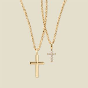 Kaley Cross Necklace Set