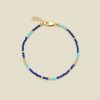 Turquoise and Lapis Beaded Bracelet