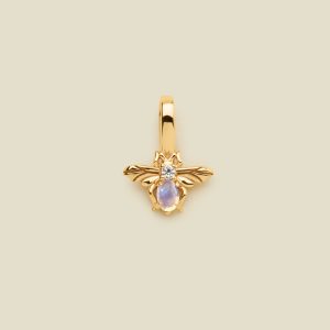 Bee Gemstone Charm