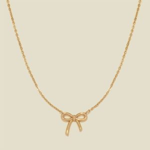 Bow Necklace