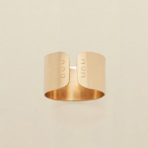 Custom Luster Cigar Band Ring