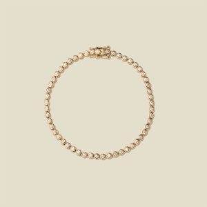 CZ Poppy Tennis Bracelet