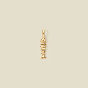 Fishbone Charm