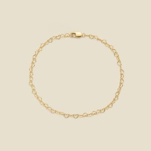Heart Chain Bracelet