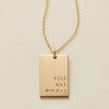 Lennon Rectangle Necklace