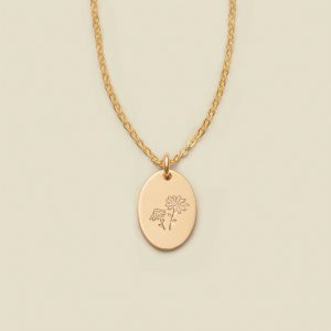 Mini Oval Necklace