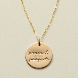 Pause Collection Disc Necklace