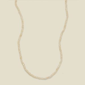 Pearl Strand Choker Necklace