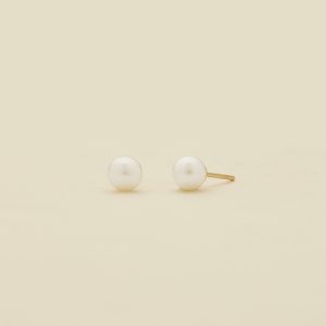 Pearl Stud Earrings
